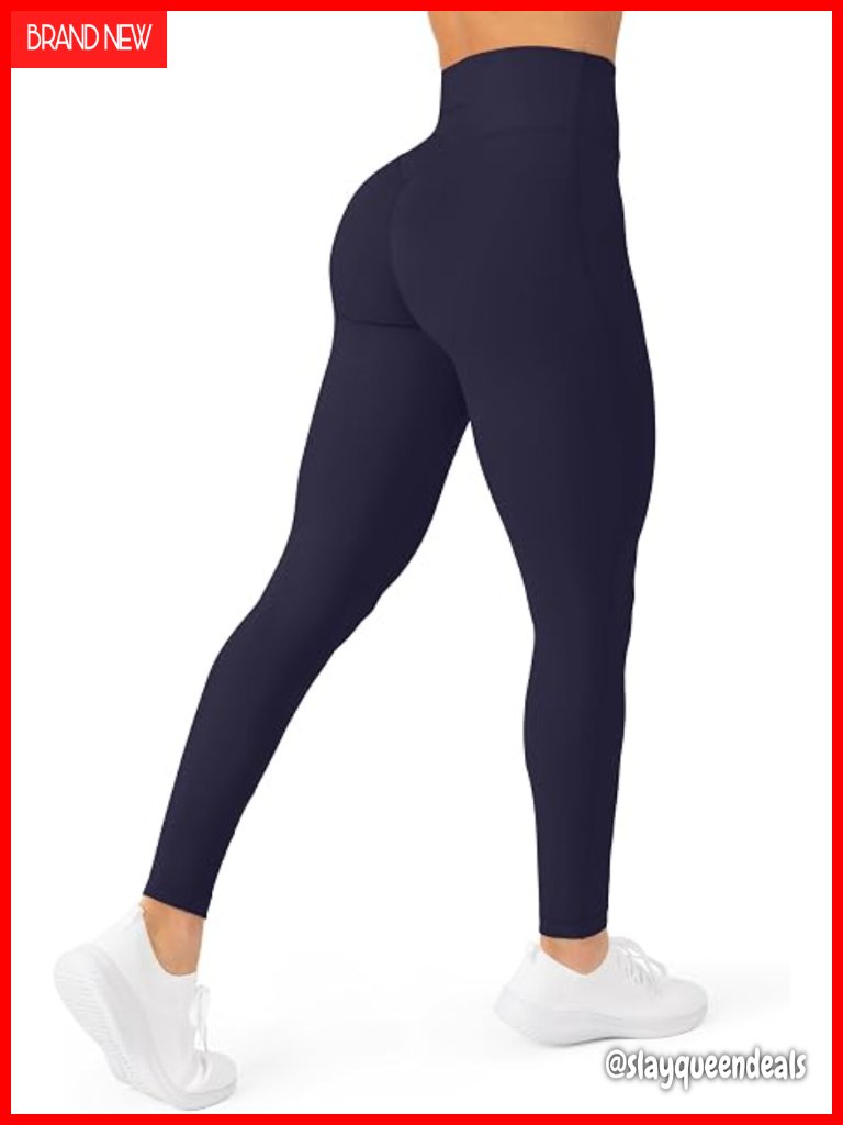 Buttery Soft High Waisted Workout Leggings - No Front Seam Yoga Pants Flexflow